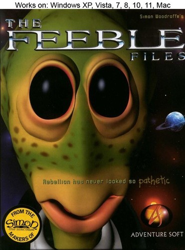 The Feeble Files (1997) Mac box