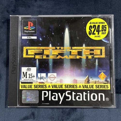 The Fifth Element (1998) PlayStation box