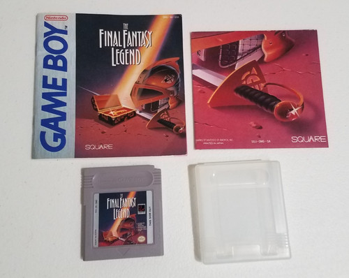 The Final Fantasy Legend (1989) Game Boy box
