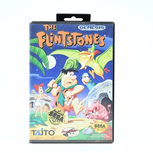 The Flintstones (1993) Mega Drive box