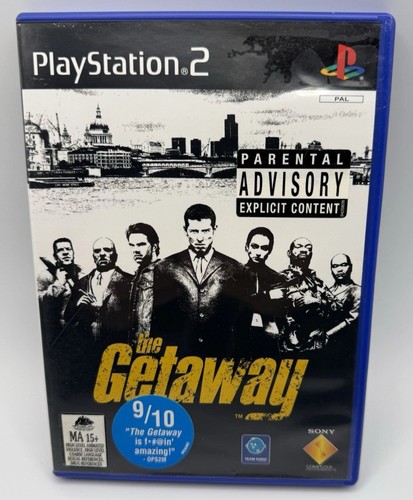 The Getaway (2002) PlayStation 2 box