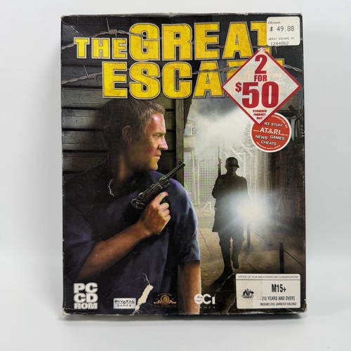 The Great Escape (1986) DOS box