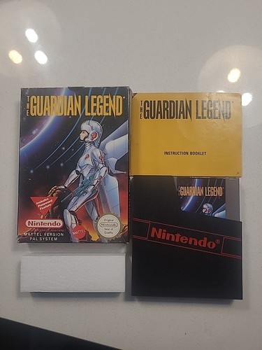 The Guardian Legend (1988) NES box