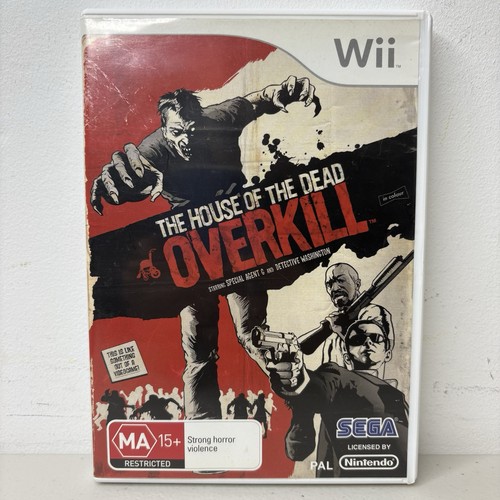 The House of the Dead: Overkill (2009) Wii box