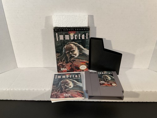 The Immortal (1990) NES box