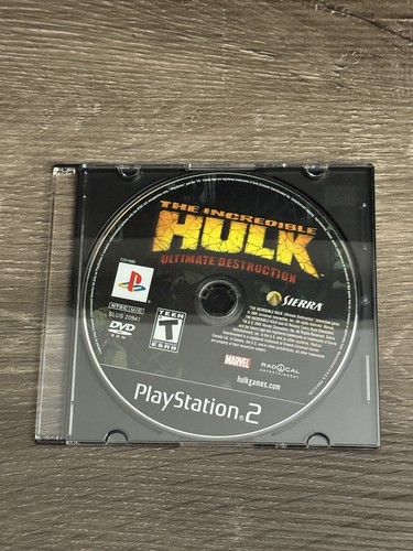 The Incredible Hulk: Ultimate Destruction (2005) PlayStation 2 box