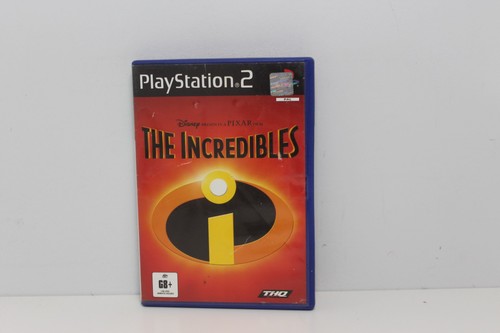 The Incredibles (2004) PlayStation 2 box