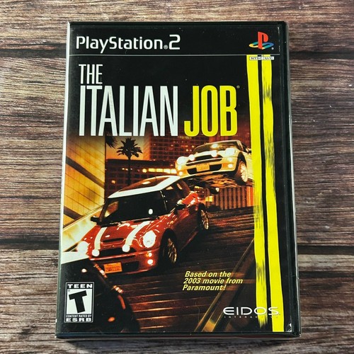 The Italian Job (2003) GameCube box