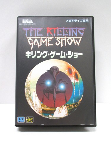 The Killing Game Show (1990) Mega Drive box