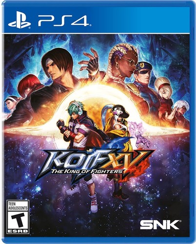 The King of Fighters XV (2022) PlayStation 4 box