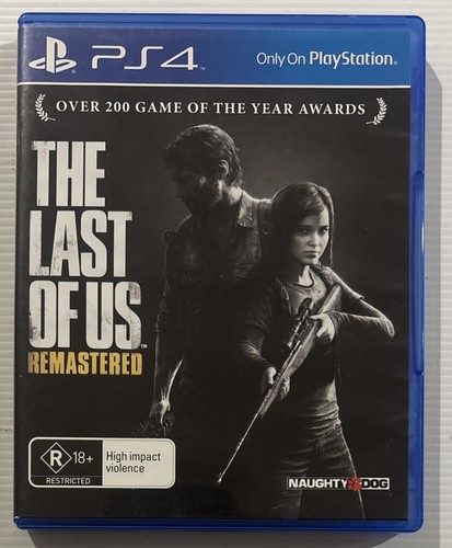 The Last of Us Remastered (2014) PlayStation 4 box