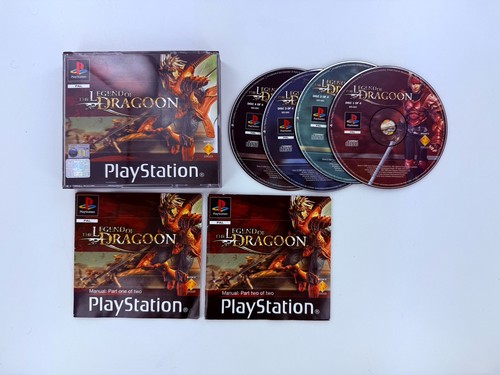 The Legend of Dragoon (1999) PlayStation box