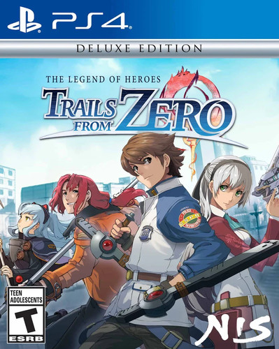 The Legend of Heroes: Trails from Zero (2010) PlayStation Portable box