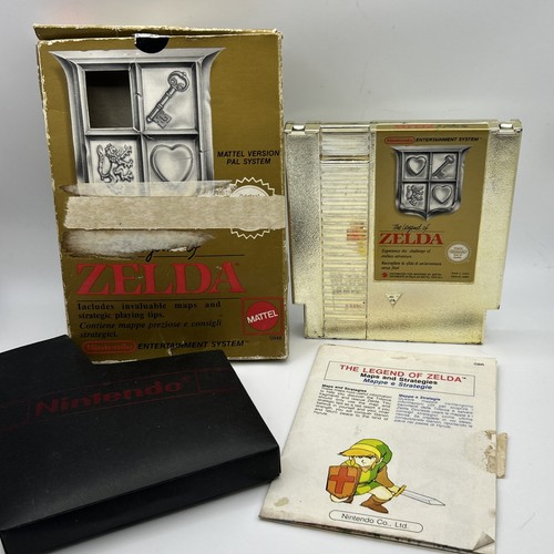 The Legend of Zelda (1986) NES box