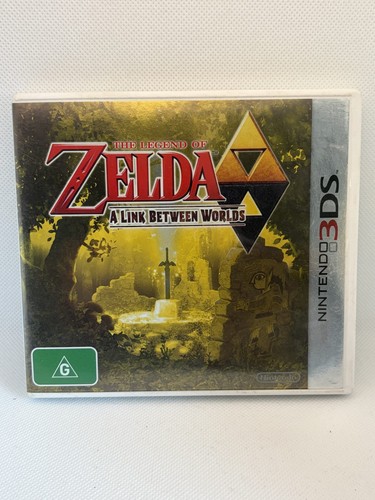 The Legend of Zelda: A Link Between Worlds (2013) Nintendo 3DS box
