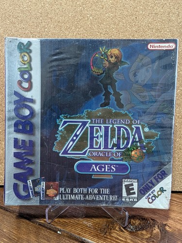 The Legend of Zelda: Oracle of Ages (2001) Game Boy Color box