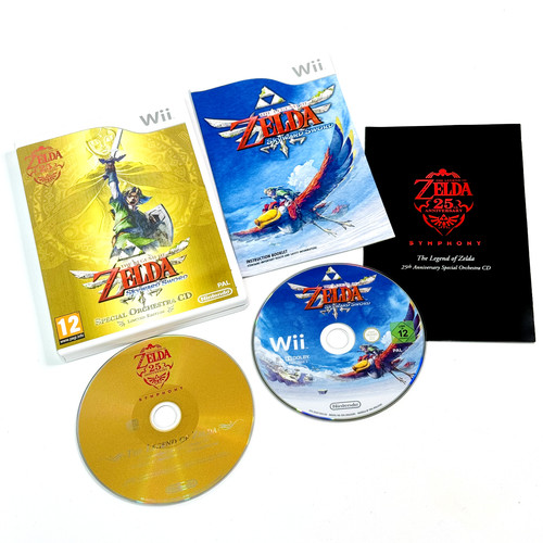 The Legend of Zelda: Skyward Sword (2011) Wii box