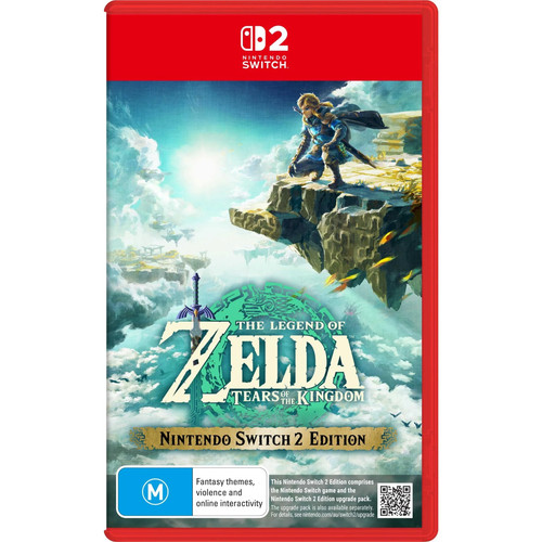 The Legend of Zelda: Tears of the Kingdom (2023) Nintendo Switch box