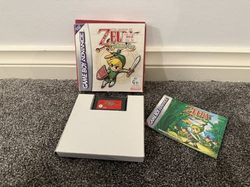 The Legend of Zelda: The Minish Cap (2004) Nintendo 3DS box