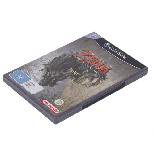 The Legend of Zelda: Twilight Princess (2005) GameCube box