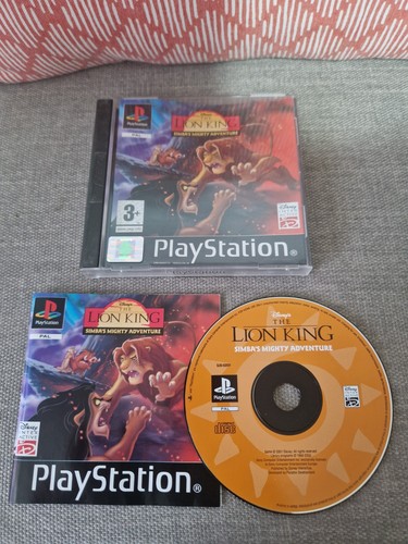 The Lion King: Simba's Mighty Adventure (2000) PlayStation box