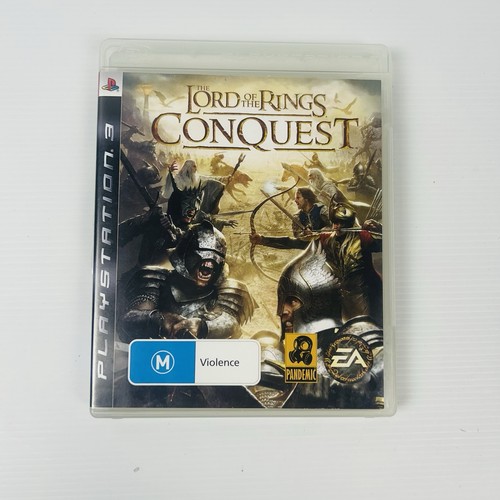 The Lord of the Rings: Conquest (2009) PlayStation 3 box