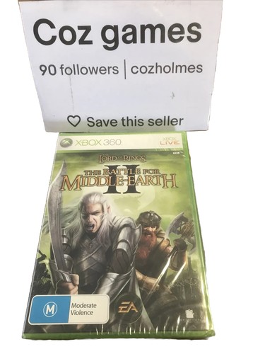The Lord of the Rings: The Battle for Middle-earth II (2006) Xbox 360 box