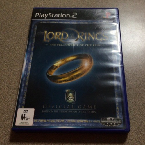 The Lord of the Rings: The Fellowship of the Ring (2002) Xbox box