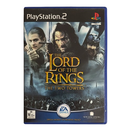 The Lord of the Rings: The Two Towers (2002) GameCube box