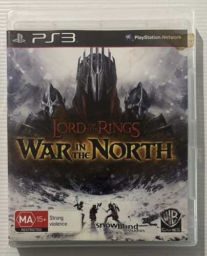 The Lord of the Rings: War in the North (2011) PlayStation 3 box