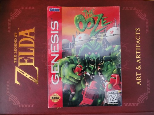 The Ooze (1995) Mega Drive box