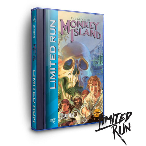 The Secret of Monkey Island (1990) DOS box