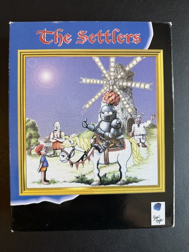 The Settlers (1993) Amiga box