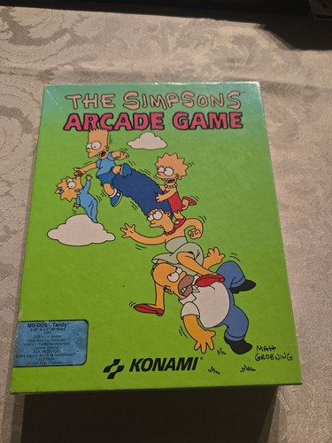 The Simpsons (1991) DOS box