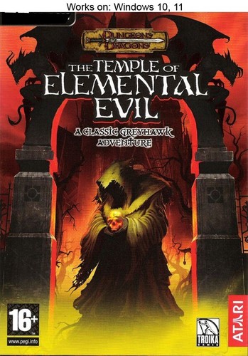 The Temple of Elemental Evil (2003) Windows box
