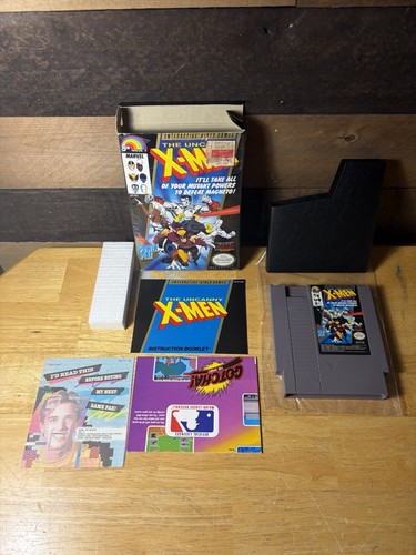 The Uncanny X-Men (1989) NES box
