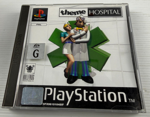 Theme Hospital (1997) DOS box