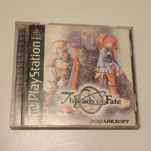 Threads of Fate (1999) PlayStation box