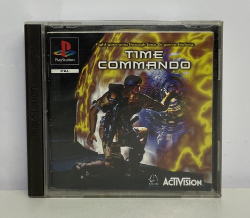 Time Commando (1996) Sega Saturn box