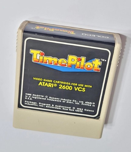 Time Pilot (1982) ColecoVision box
