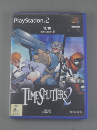 TimeSplitters 2 (2002) GameCube box