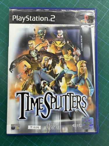 TimeSplitters (2000) PlayStation 2 box