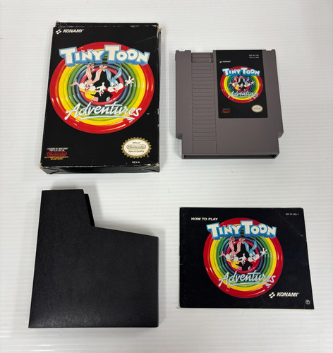 Tiny Toon Adventures (1991) NES box