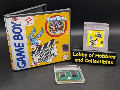 Tiny Toon Adventures 2: Montana's Movie Madness (1993) Game Boy box