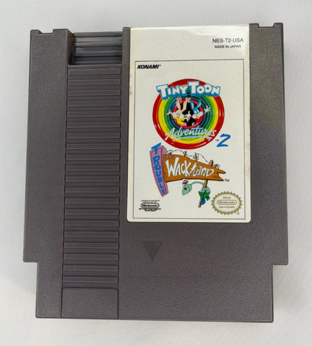 Tiny Toon Adventures 2: Trouble in Wackyland (1992) NES box