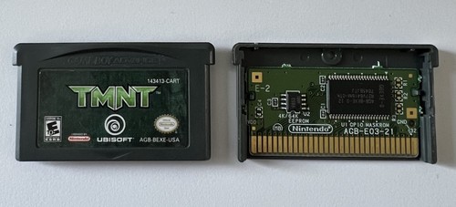 TMNT (2007) Game Boy Advance box