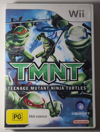 TMNT (2007) Wii box
