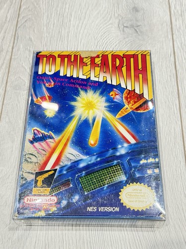 To the Earth (1989) NES box