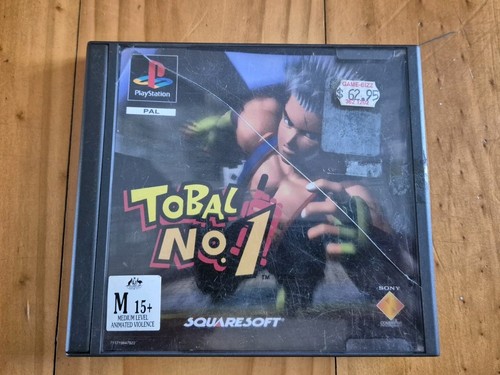 Tobal No. 1 (1996) PlayStation box