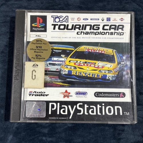 TOCA Touring Car Championship (1997) PlayStation box